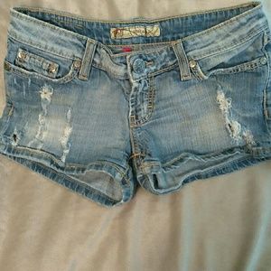 BKE Stella stretch mini shorts